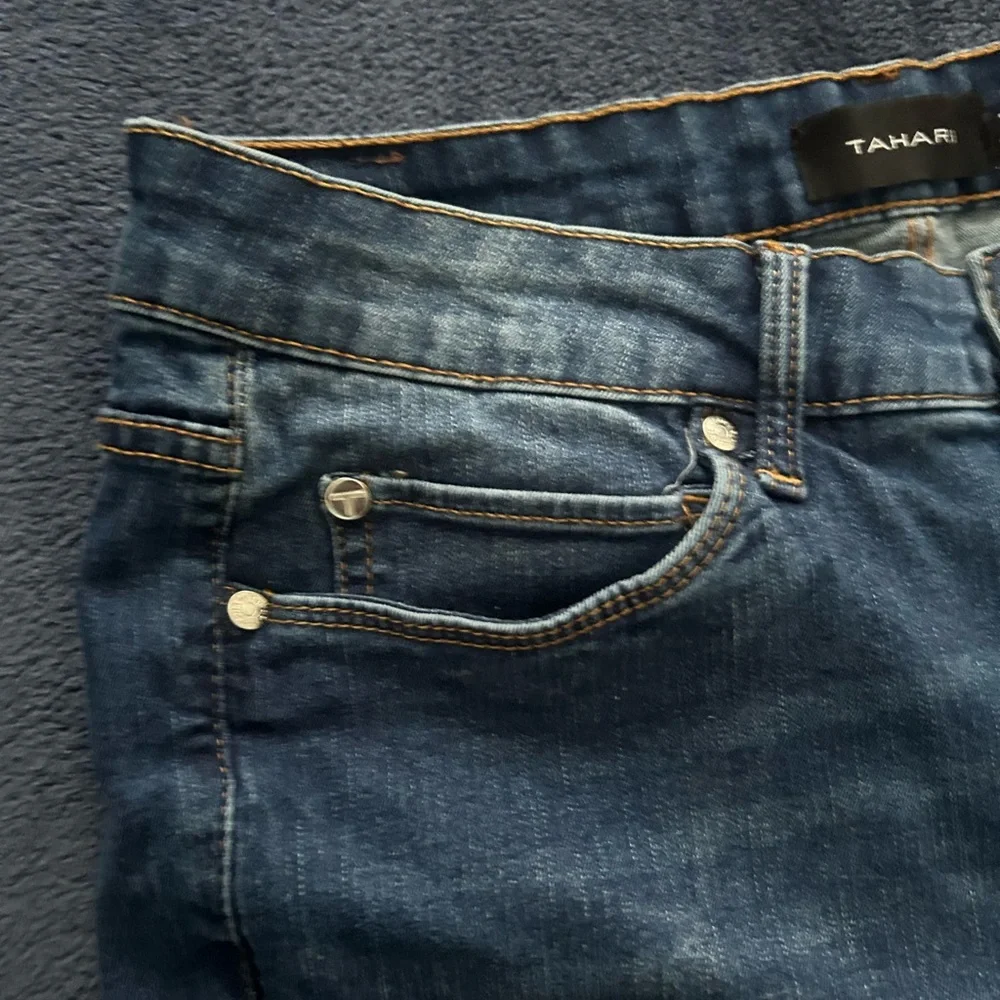 Tahari Chloe Size 16W Denim Jeans - Picture 5 of 11